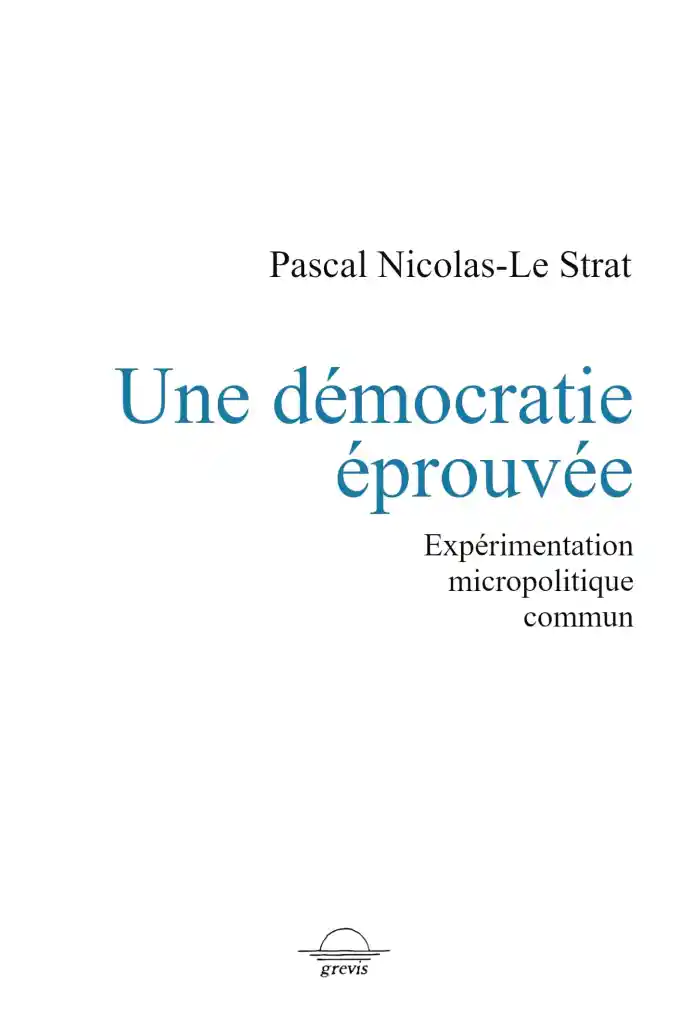 Couverture du livre Une démocratie éprouvée